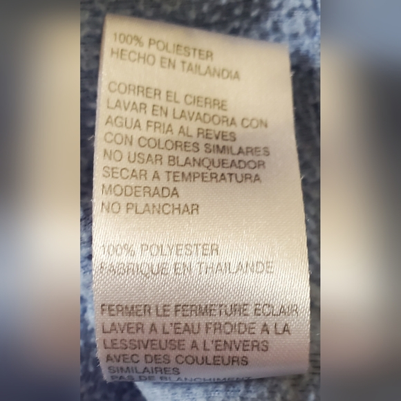 Nike Kids NCAA UNC Carolina Tar Heels 1/4 Zip Fleece Pullover - Size 6 - EUC - Picture 10 of 12